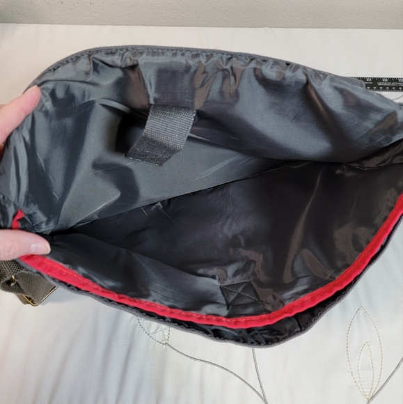 Levi's Canvas Messenger Computer Bag, Green/Gray/Grey/Camouflage - Picture 7 of 14